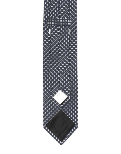 ブートニエール小紋柄 ジャカードタイ