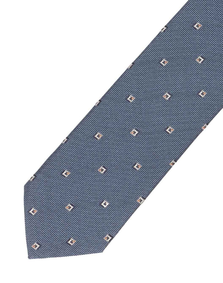 Liverano & Liverano／ジャガードタイ／スモールスクエア／小紋柄 小紋柄ジャカードタイ – LARDINI Online Store