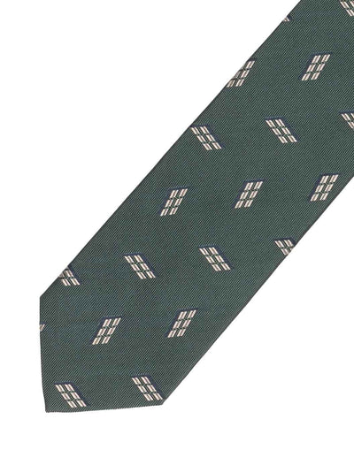 ダイヤ柄ジャカードタイ