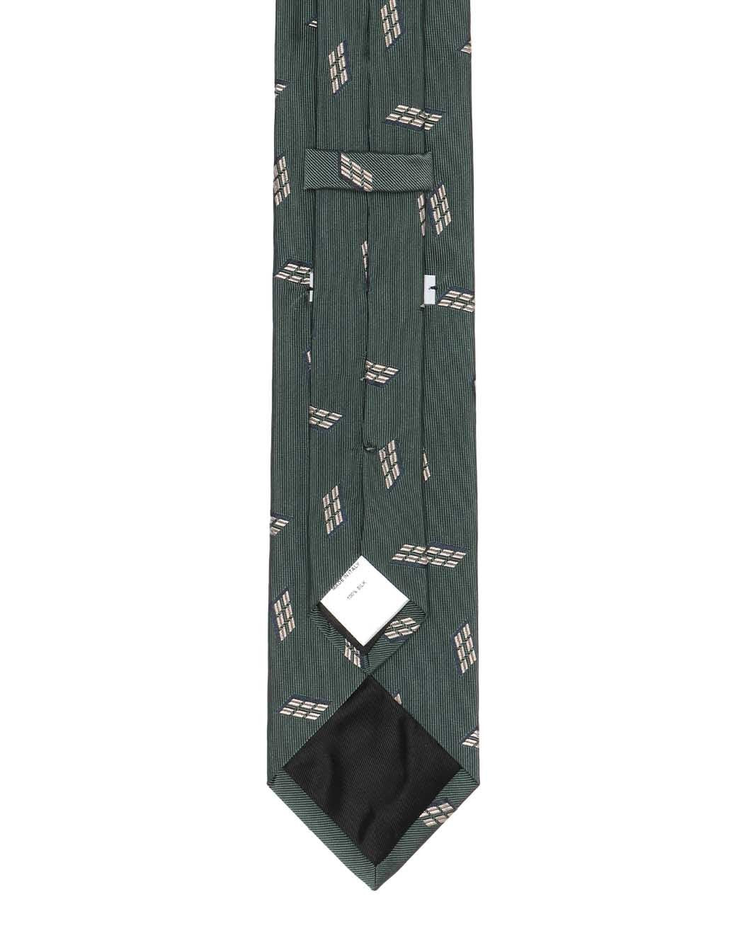 ダイヤ柄ジャカードタイ