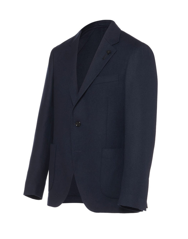 ウールカシミヤ ソフトフランネル ジャケット – LARDINI Online Store