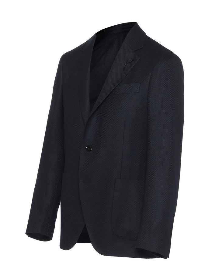 カシミヤシルク バスケットクロスジャケット – LARDINI Online Store