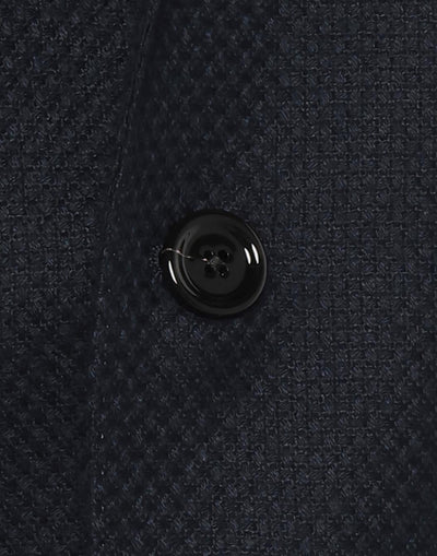 カシミヤシルク バスケットクロスジャケット