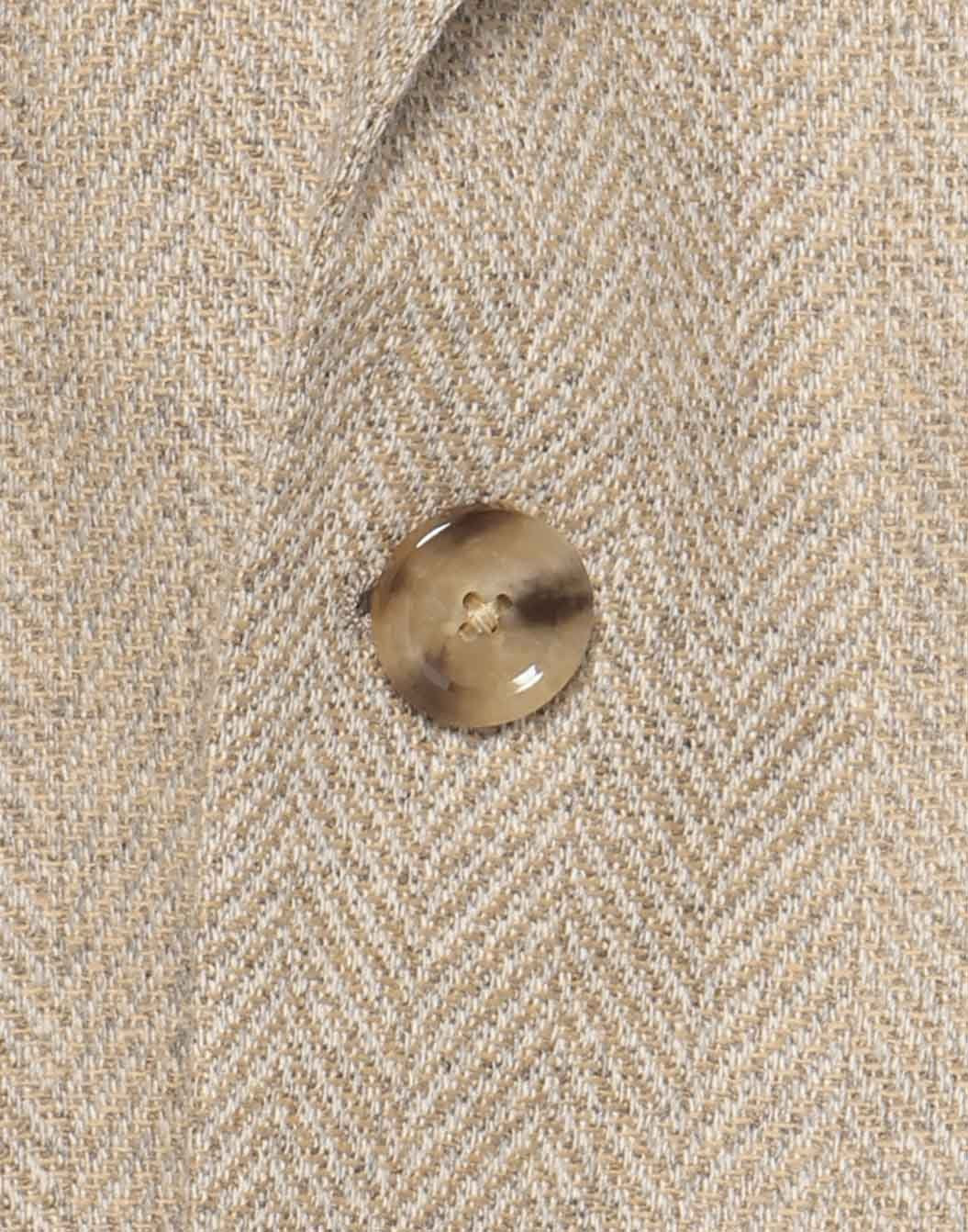 ウールカシミヤ メランジヘリンボーン ジャケット