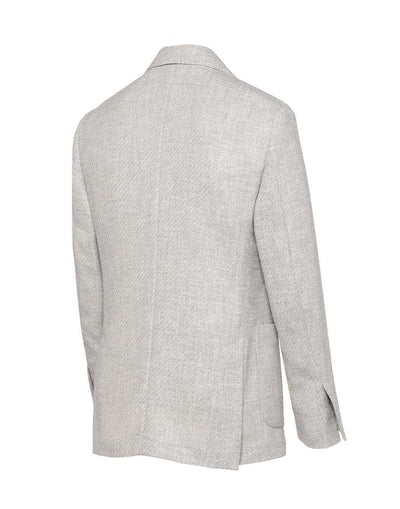 ウールアルパカ メランジバスケット ジャケット