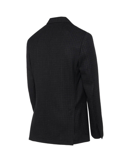 ツイストウール ハウンドトゥース チェックジャケット