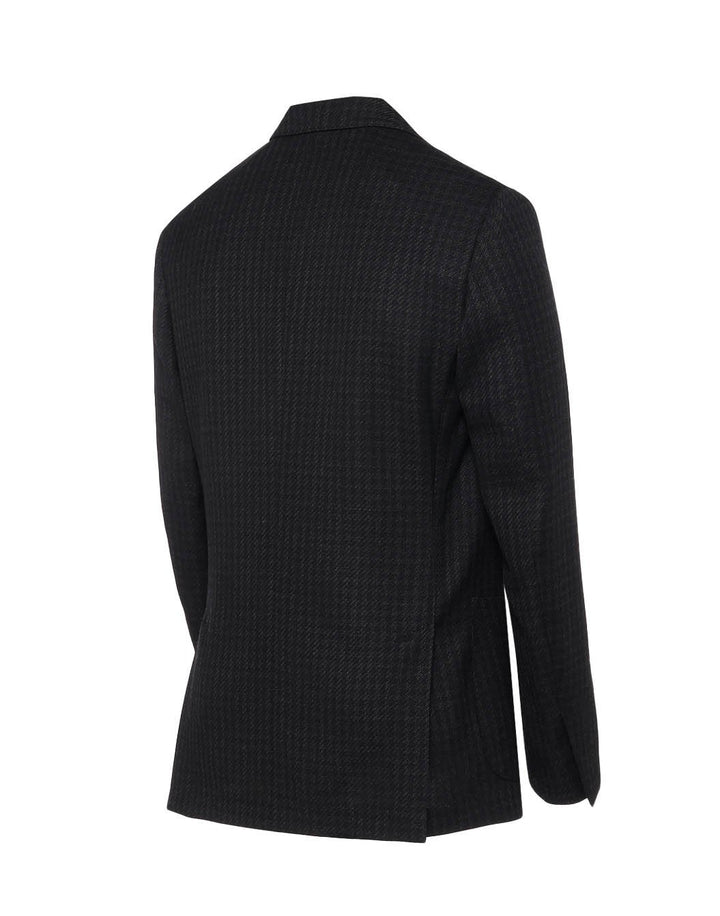ツイストウール ハウンドトゥース チェックジャケット – LARDINI