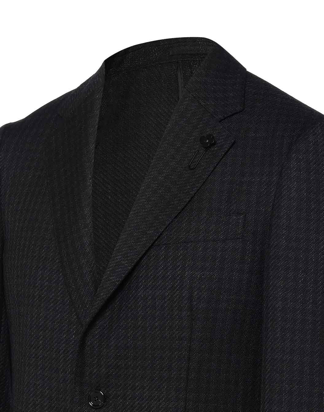 ツイストウール ハウンドトゥース チェックジャケット – LARDINI