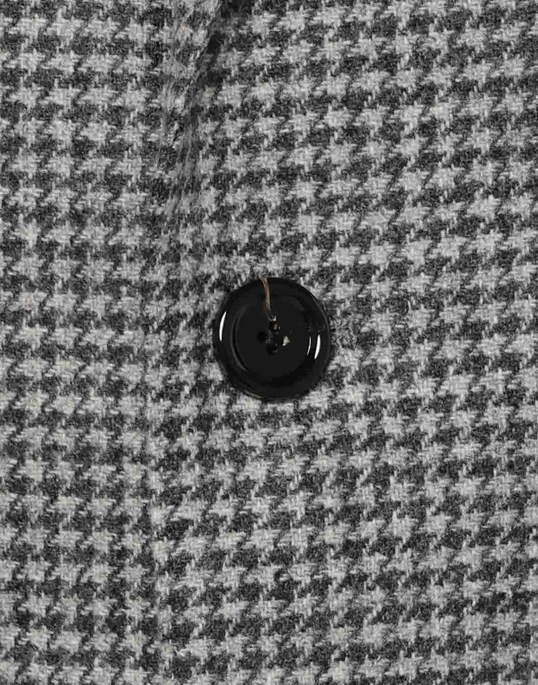 ウールカシミヤ ガンクラブチェック ジャケット