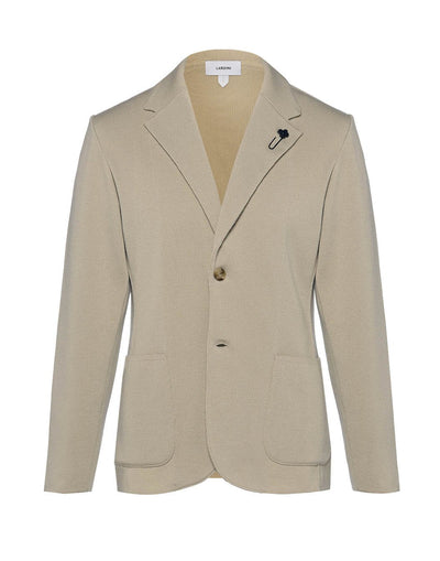 メリノウールニットジャケット