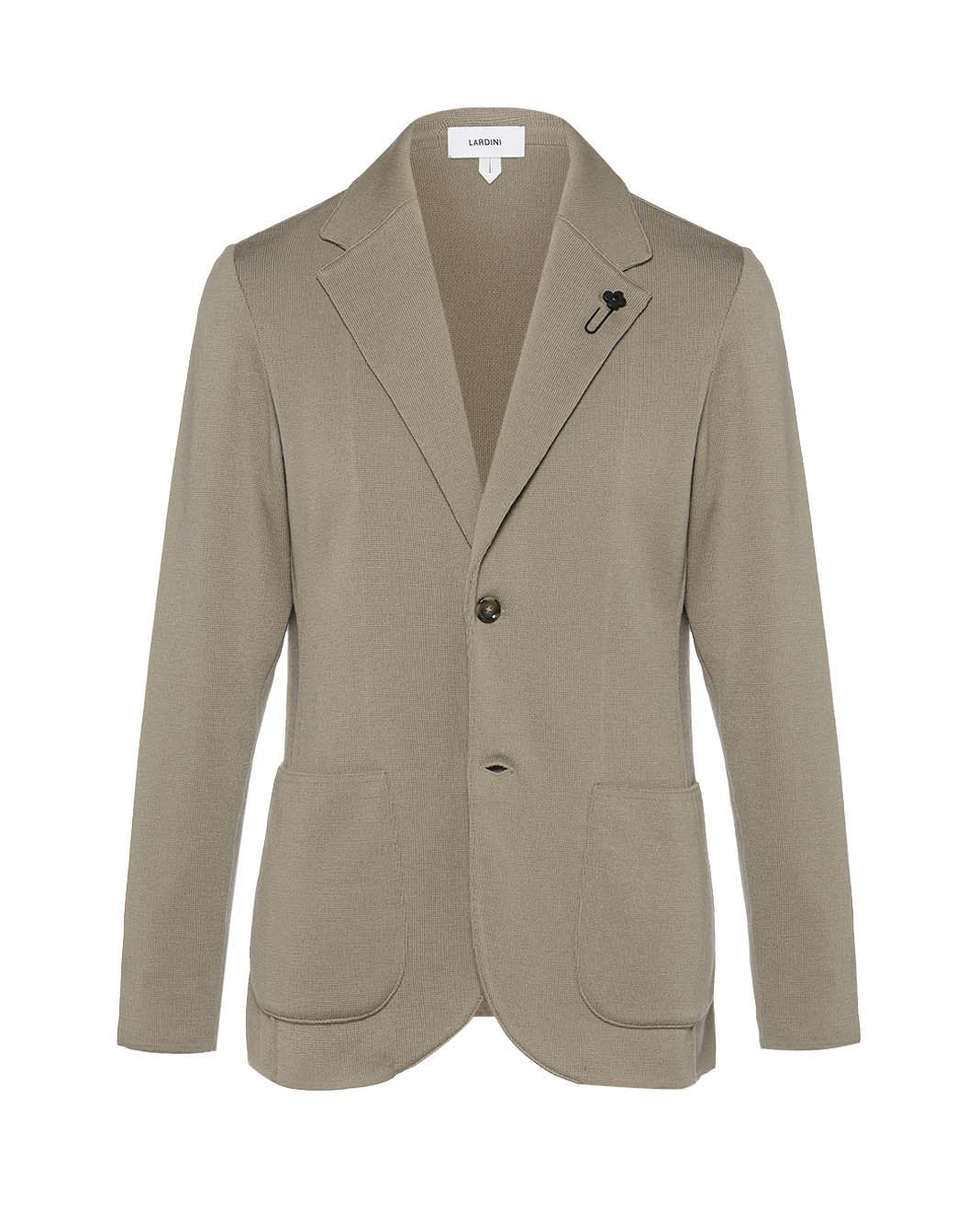 メリノウールニットジャケット