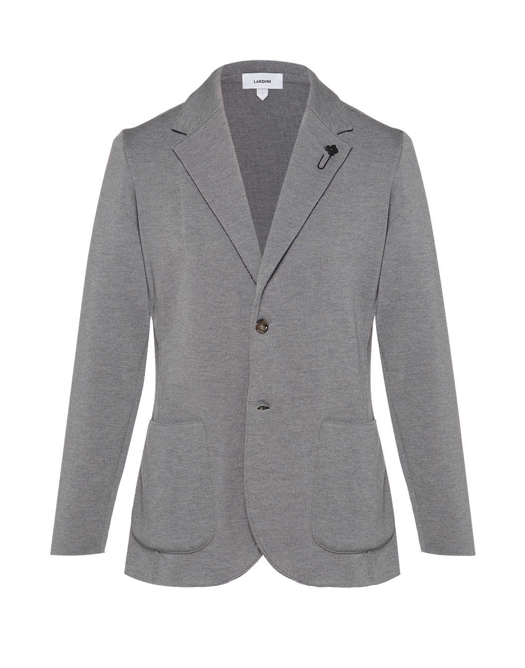 メリノウールニットジャケット