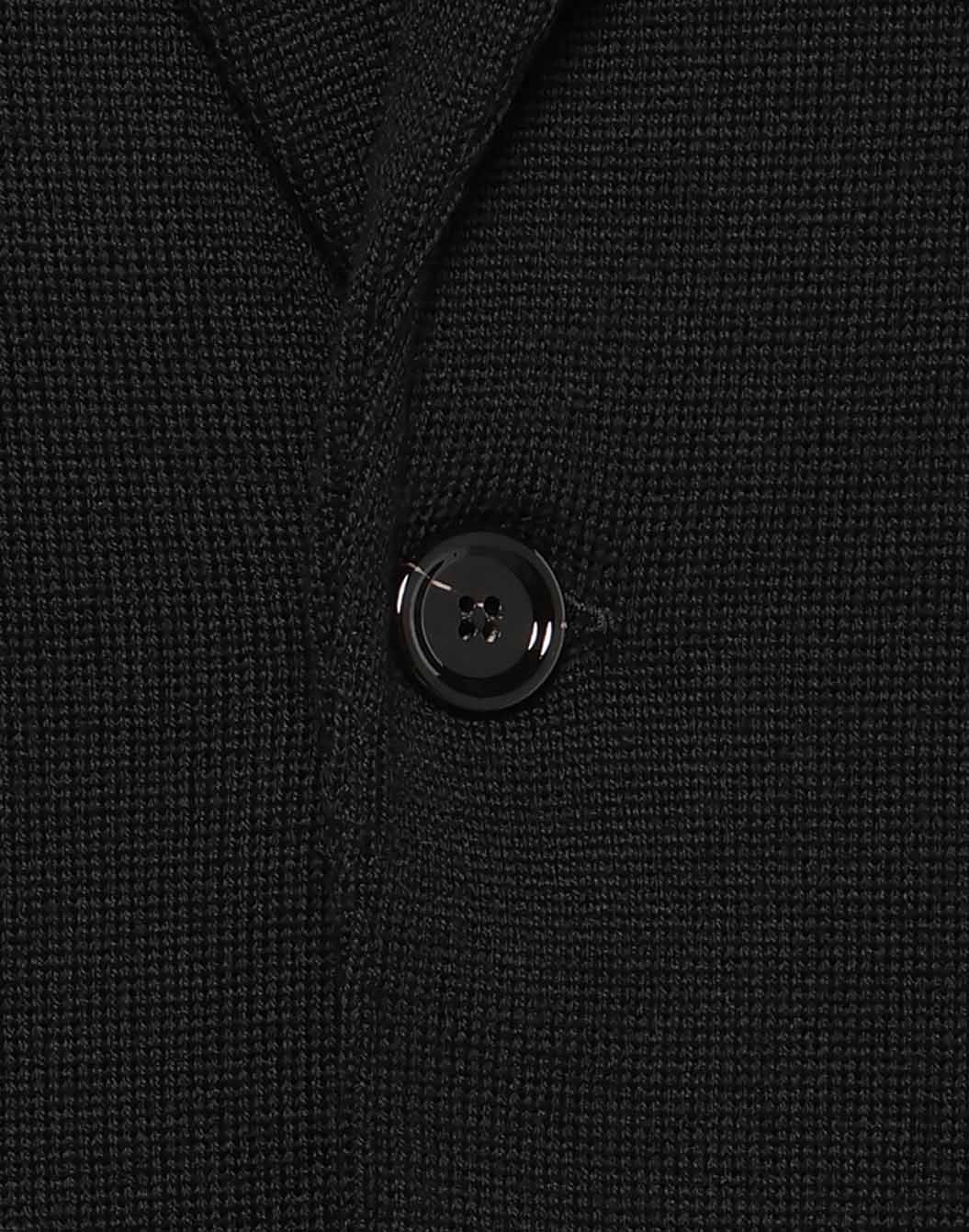 未使用級 LARDINI ウールシングルニットジャケット ウール アンコン LARDINI (ラルディーニ) ウール シングル ニットジャケット