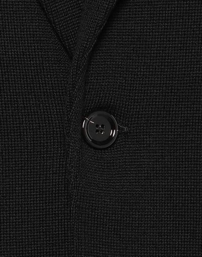 メリノウールニットジャケット