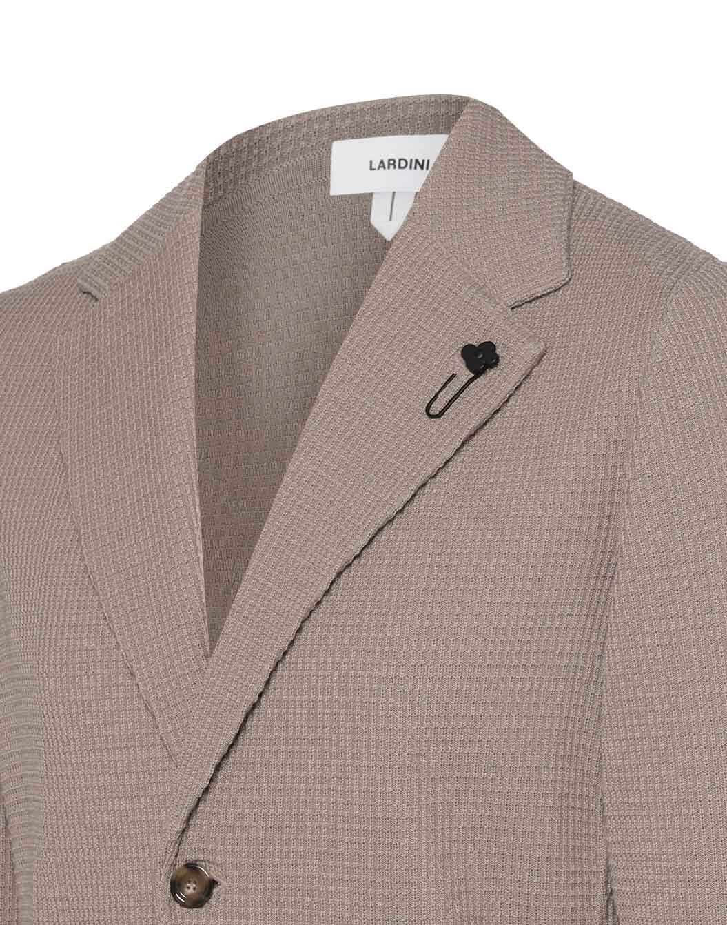 ワッフルニットジャケット