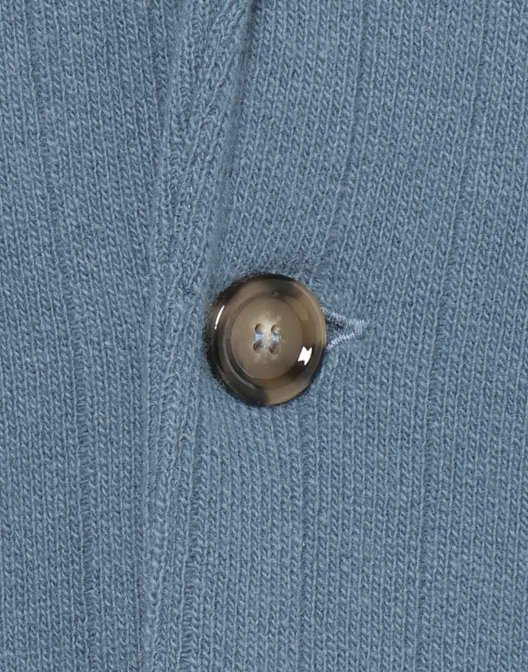 ウールカシミヤ リブニットジャケット