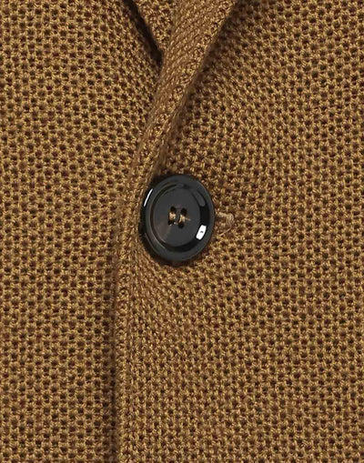 マイクロハニカムステッチ ニットジャケット