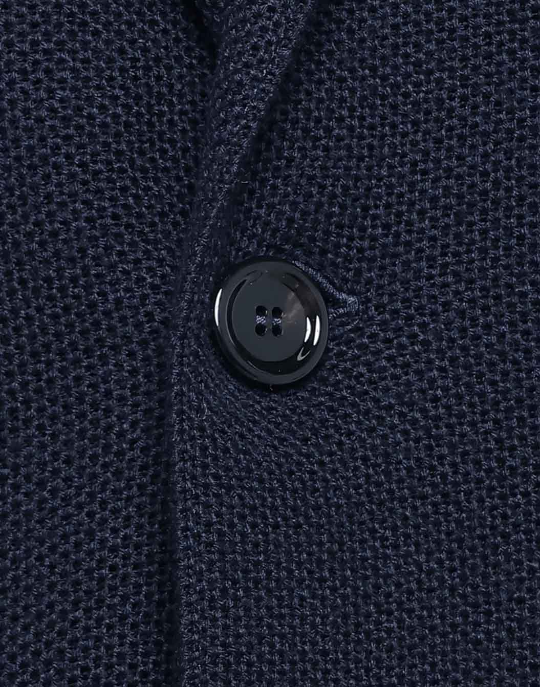 マイクロハニカムステッチ ニットジャケット