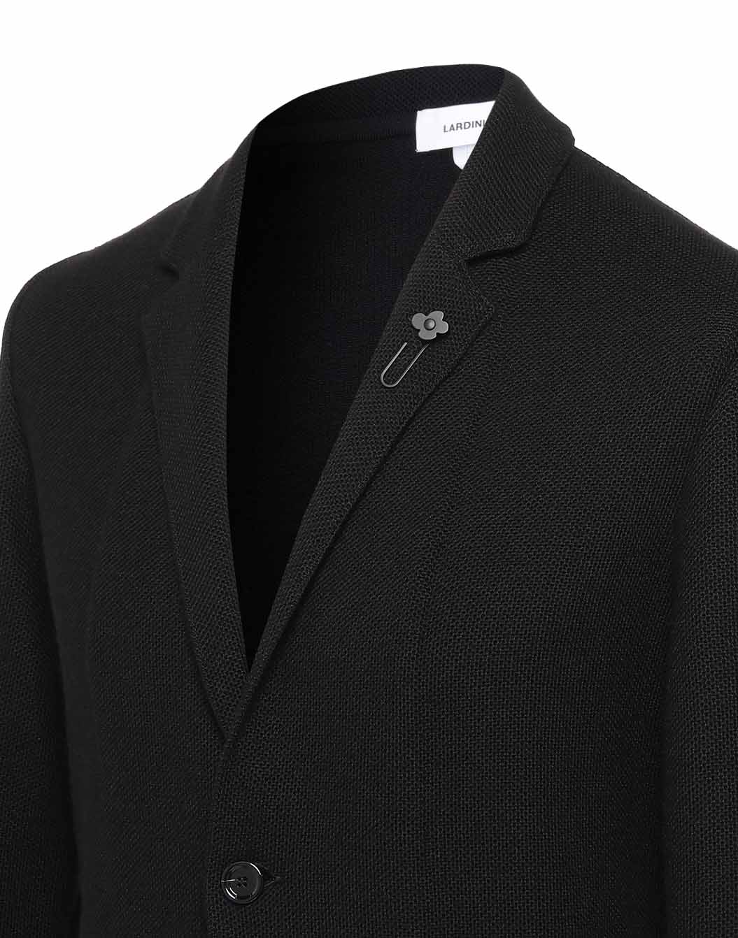 マイクロハニカムステッチ ニットジャケット