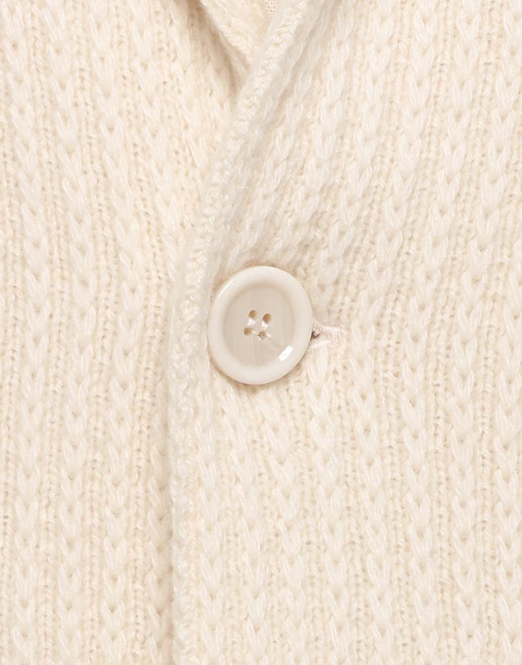 リサイクルカシミヤ ニットジャケット