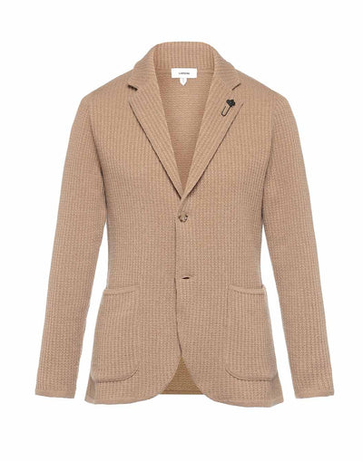 リサイクルカシミヤ ニットジャケット