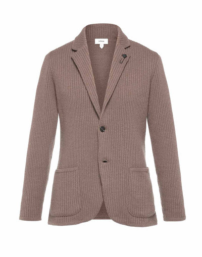 リサイクルカシミヤ ニットジャケット