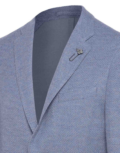 ウールワッフル ライクニットジャケット