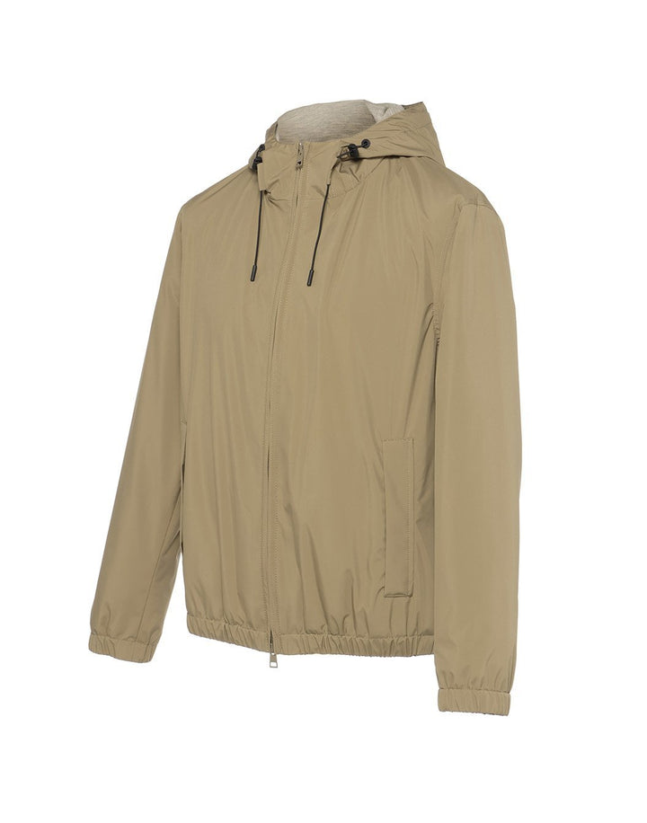 リサイクルポリエステル フーデッドブルゾン – LARDINI Online Store