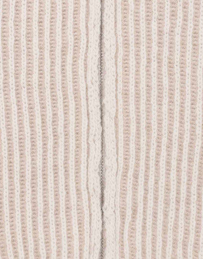 ウールカシミヤ フルジップニット