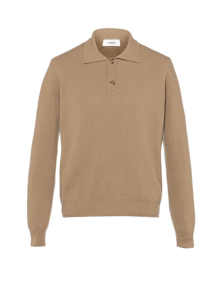 80s90s イタリア製　ニットポロ　カシミヤ ウールカシミヤ プレーンニットポロ – LARDINI Online Store