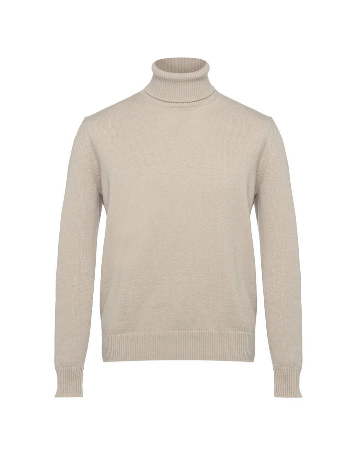 プレーンステッチ タートルネックニット – LARDINI Online Store