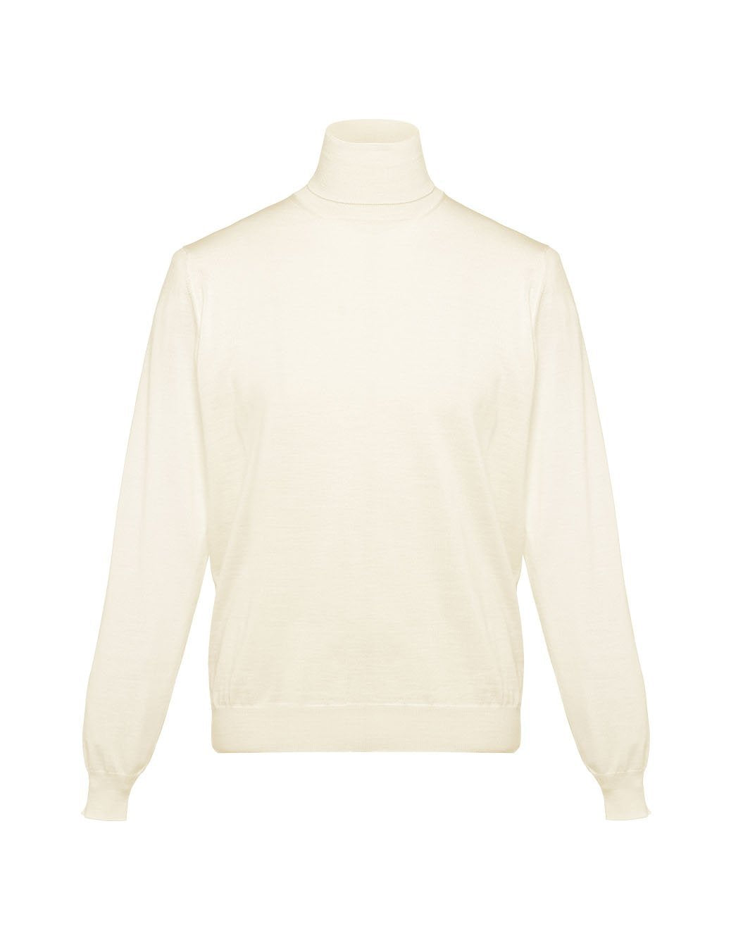 S120’sメリノウール タートルネックニット