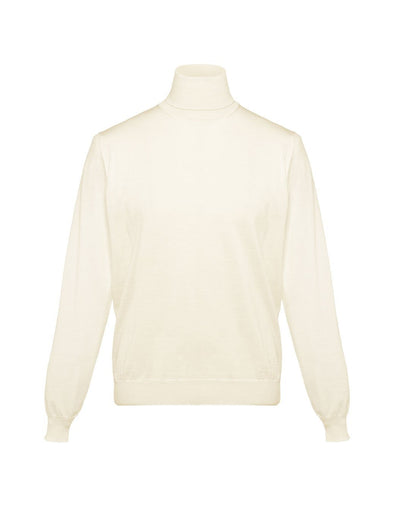 S120’sメリノウール タートルネックニット