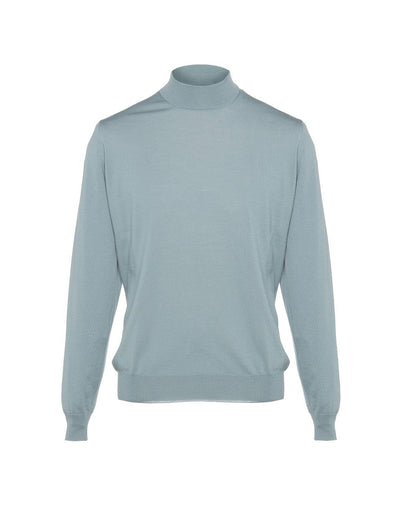 S120’sメリノウール モックネックニット