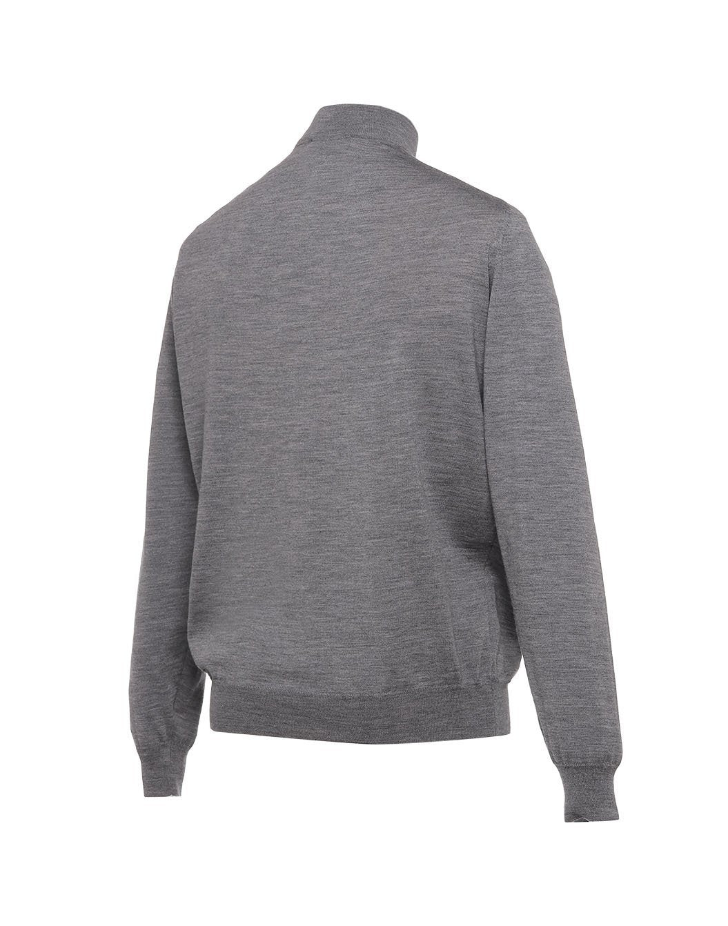 S120’sメリノウール モックネックニット