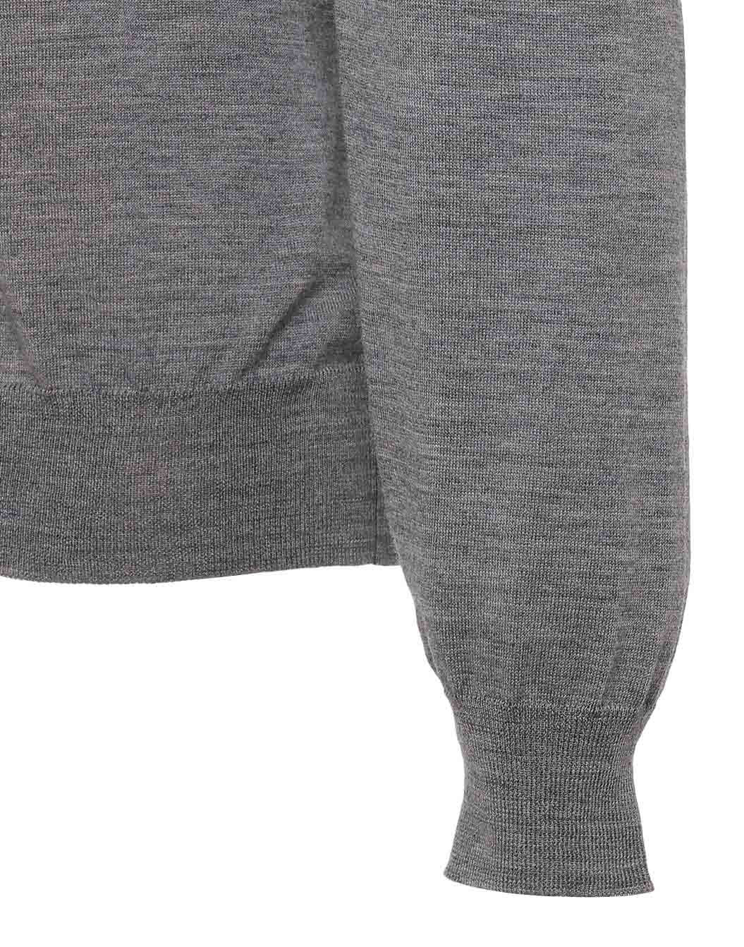 S120’sメリノウール モックネックニット