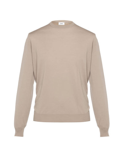 S120’sメリノウール クルーネックニット