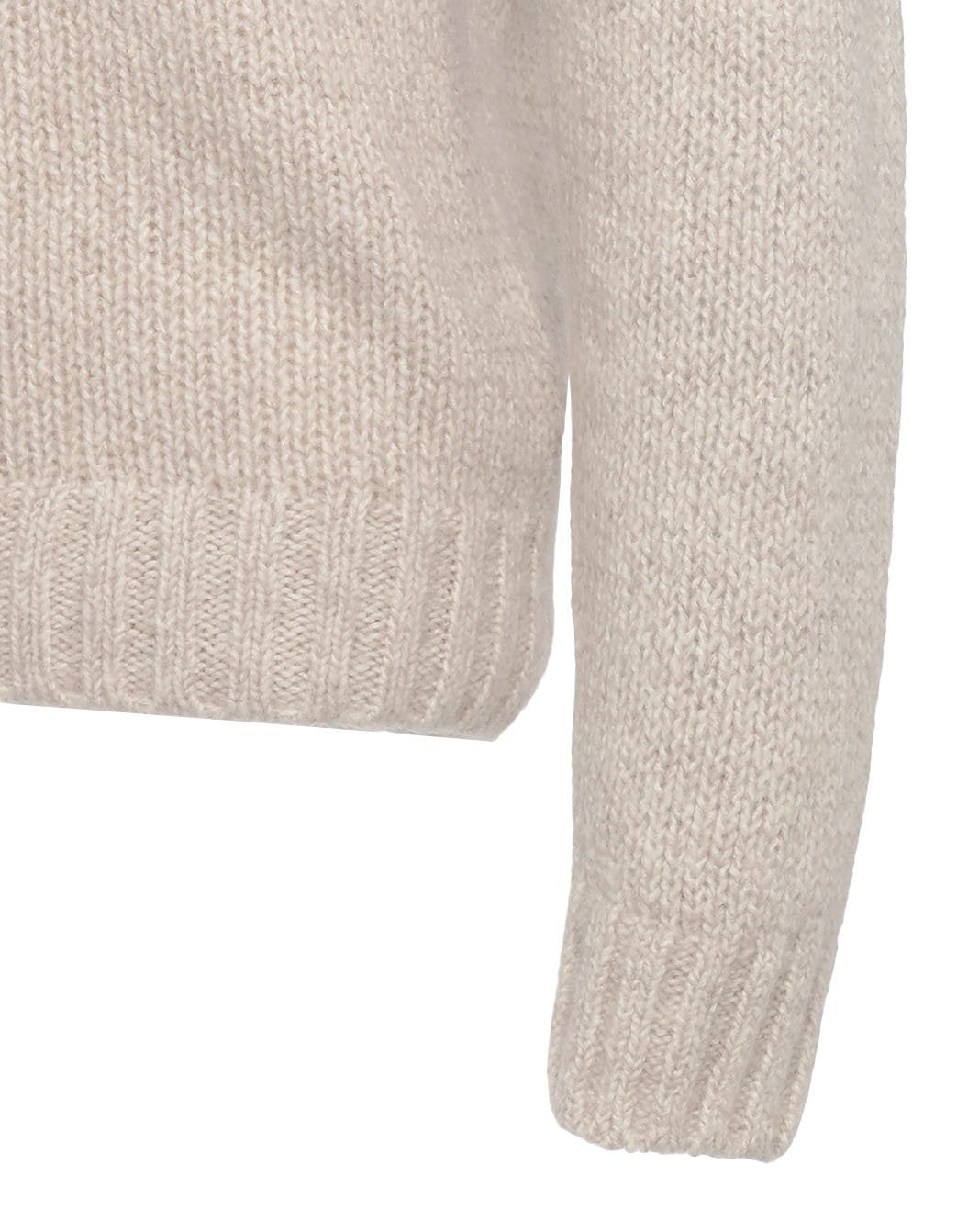 ムリネプレーンステッチ タートルネックニット