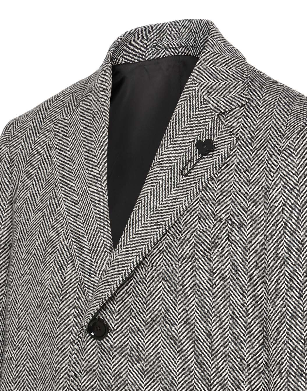 ツイードヘリンボーンコート – LARDINI Online Store