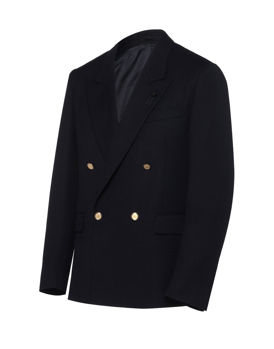 ツイストウール ダイヤゴナル ダブルブレザー