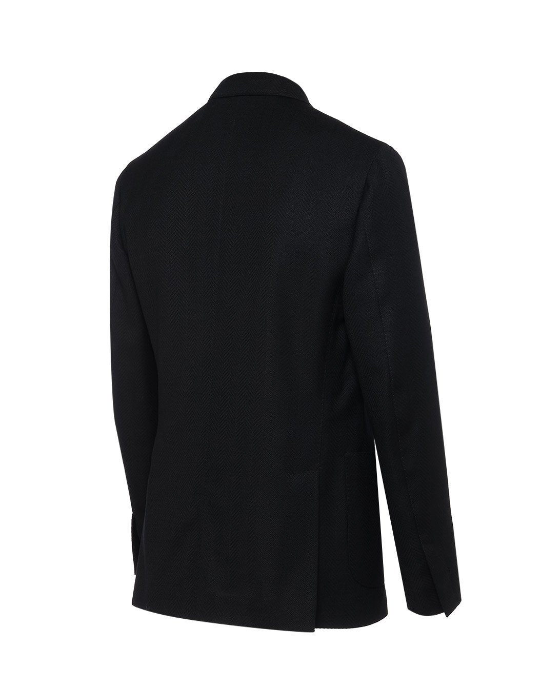 ツイストウール ヘリンボーン ダブルジャケット