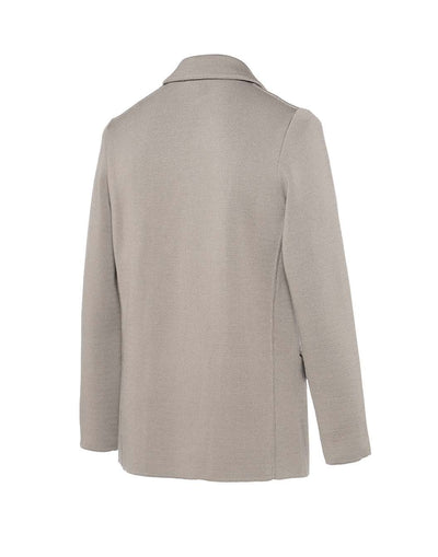 メリノウール ダブルニットジャケット