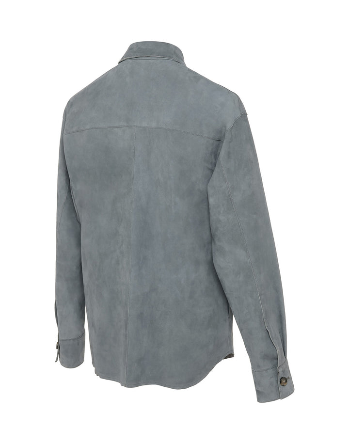 ゴートスエード レザーシャツジャケット – LARDINI Online Store