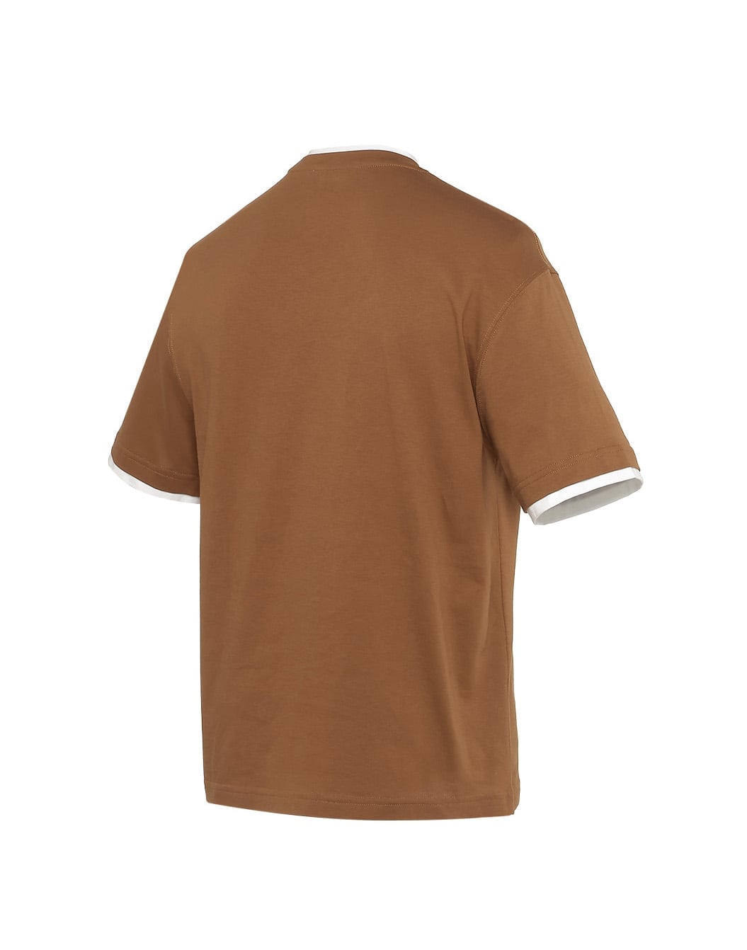 JIMWAG レイヤードルック長袖Tシャツ バーガンディ ライトウエイトコットン レイヤードルックTシャツ – LARDINI Online Store