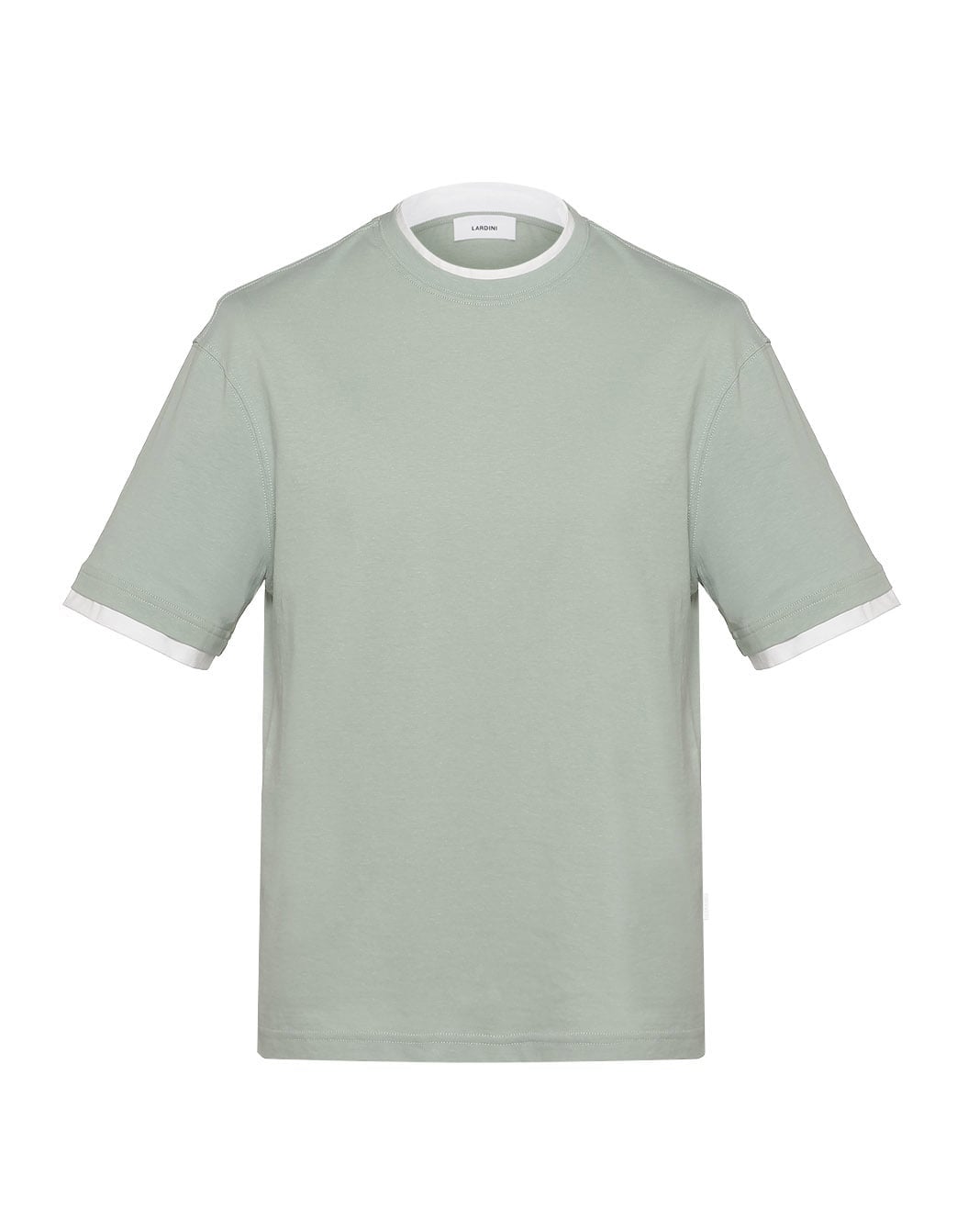 ライトウエイトコットン レイヤードルックTシャツ – LARDINI Online Store