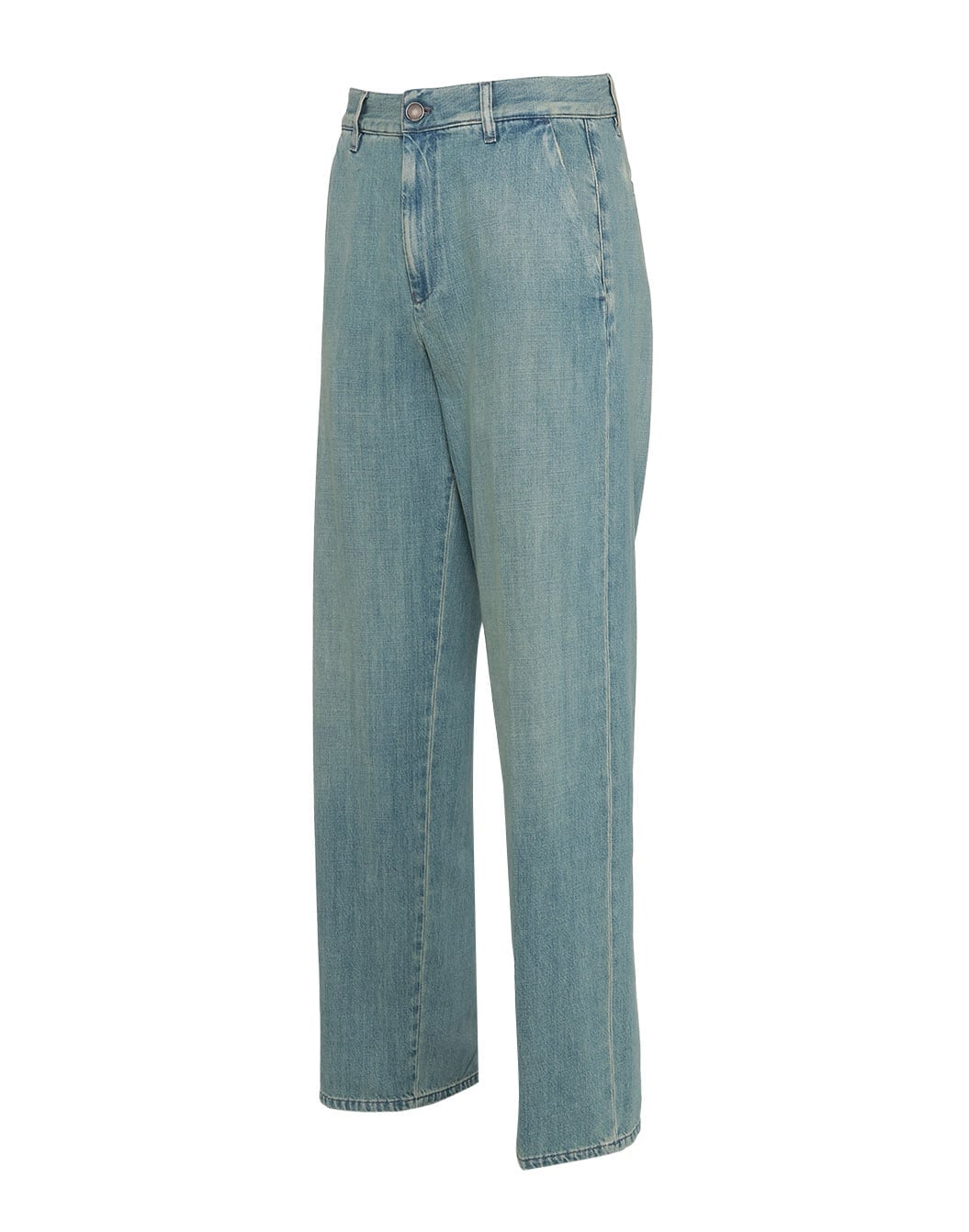 ウォッシュドコットンリヨセル デニムスラックス – LARDINI Online Store