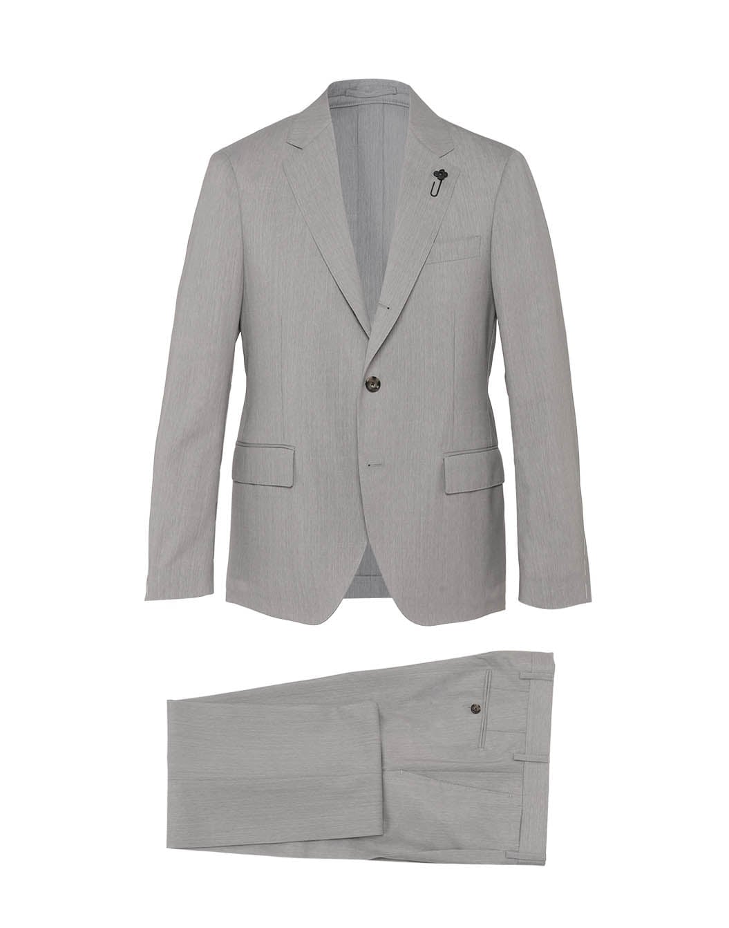LARDINI ライトグレーナイロンスーツ　春夏 ライトプレーンウィーブスーツ – LARDINI Online Store