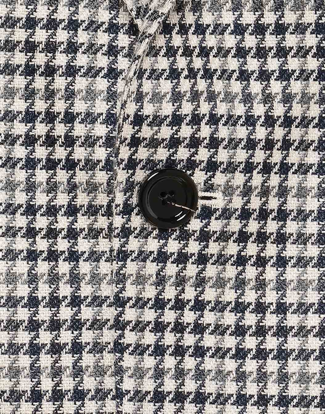 コットンリネン ガンクラブチェックジャケット – LARDINI Online Store