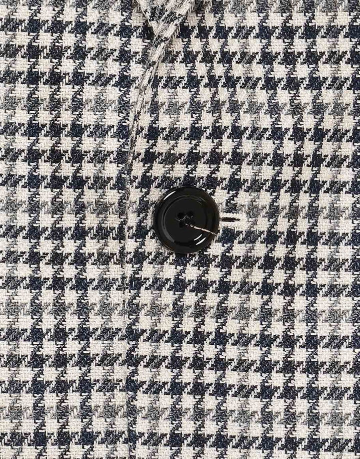 コットンリネン ガンクラブチェックジャケット – LARDINI Online Store