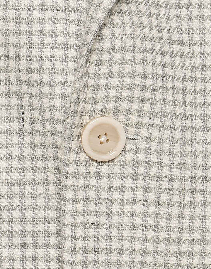 リネンウール シェパードチェックジャケット – LARDINI Online Store
